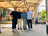 Visita do Pr. Eric e irmão Chris - 2019