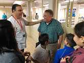 Visita do Pr. Eric e irmão Chris - 2019