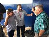 Visita do Pr. Eric e irmão Chris - 2019