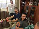 Visita do Pr. Eric e irmão Chris - 2019