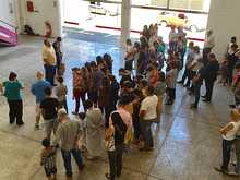 Primeira visita ao local